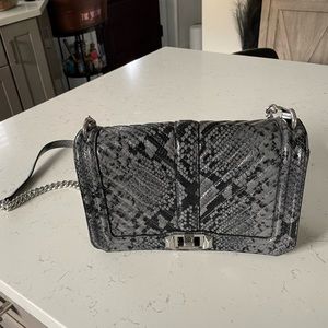 Rebecca Minkoff Love Crossbody in Python